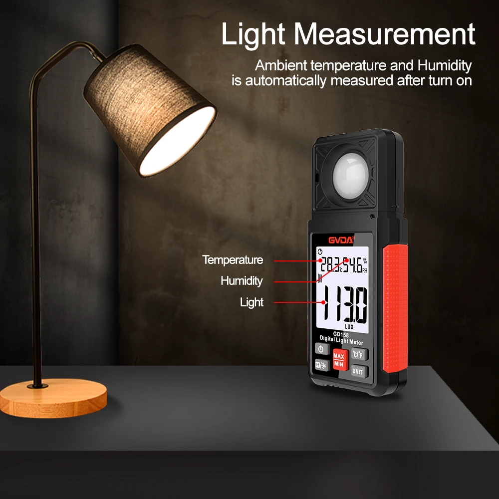 Digital light meter
