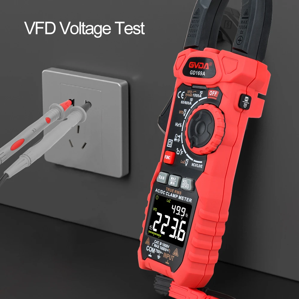 AC DC Clamp meter