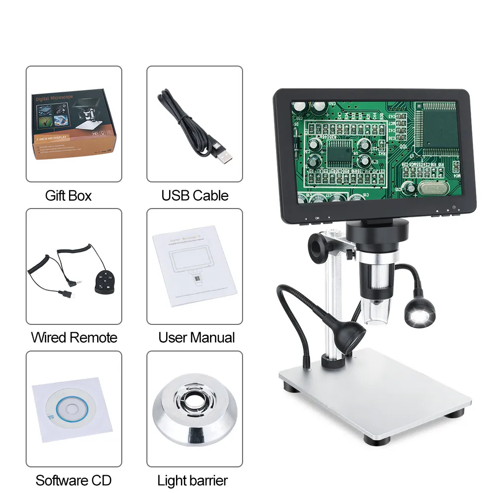 4 digital microscope with LCD 4 digital microscope with LCD
