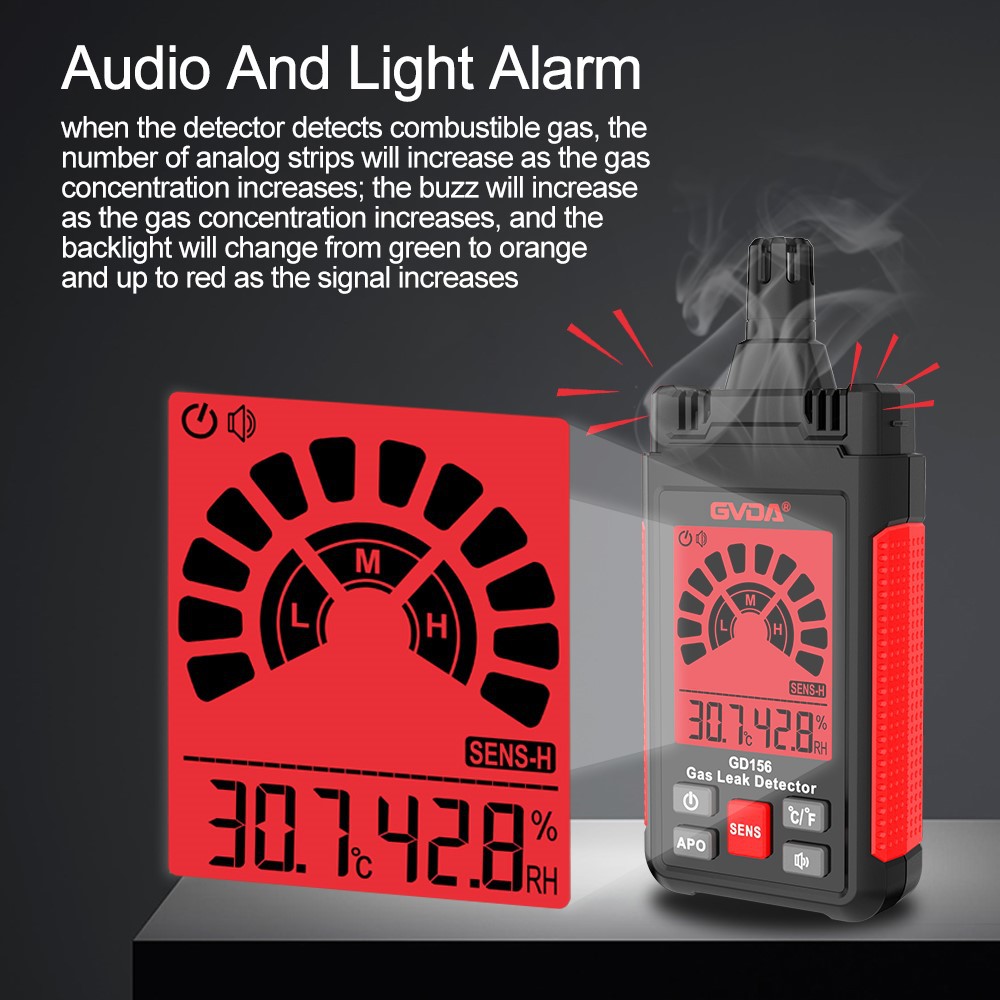 Combustible gas leak tester Combustible gas leak tester