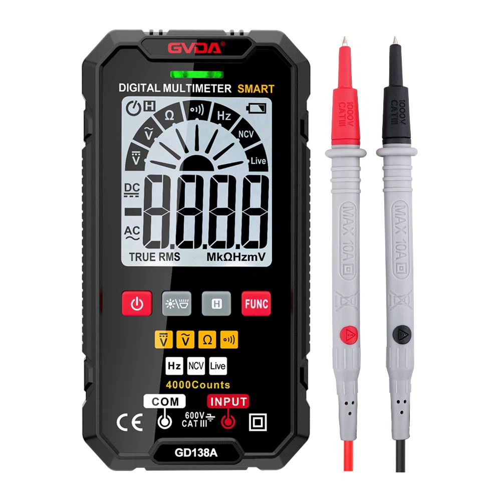 Noul multimetru inteligent GVDA GD138A SOSESC