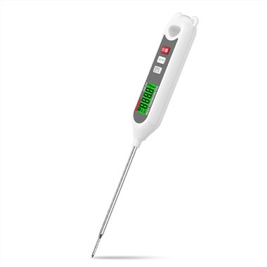 Termometru digital de bucătărie rezistent la apă pentru carne, apă, lapte, gătit alimente