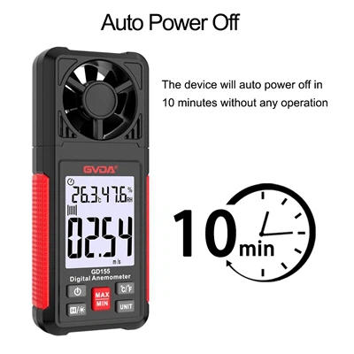 Mai multe metode de testare a anemometrului digital